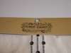 Robert Stanley Table Runner 14” x 72” Beige Black Farmhouse 100% Cotton NWT gallery