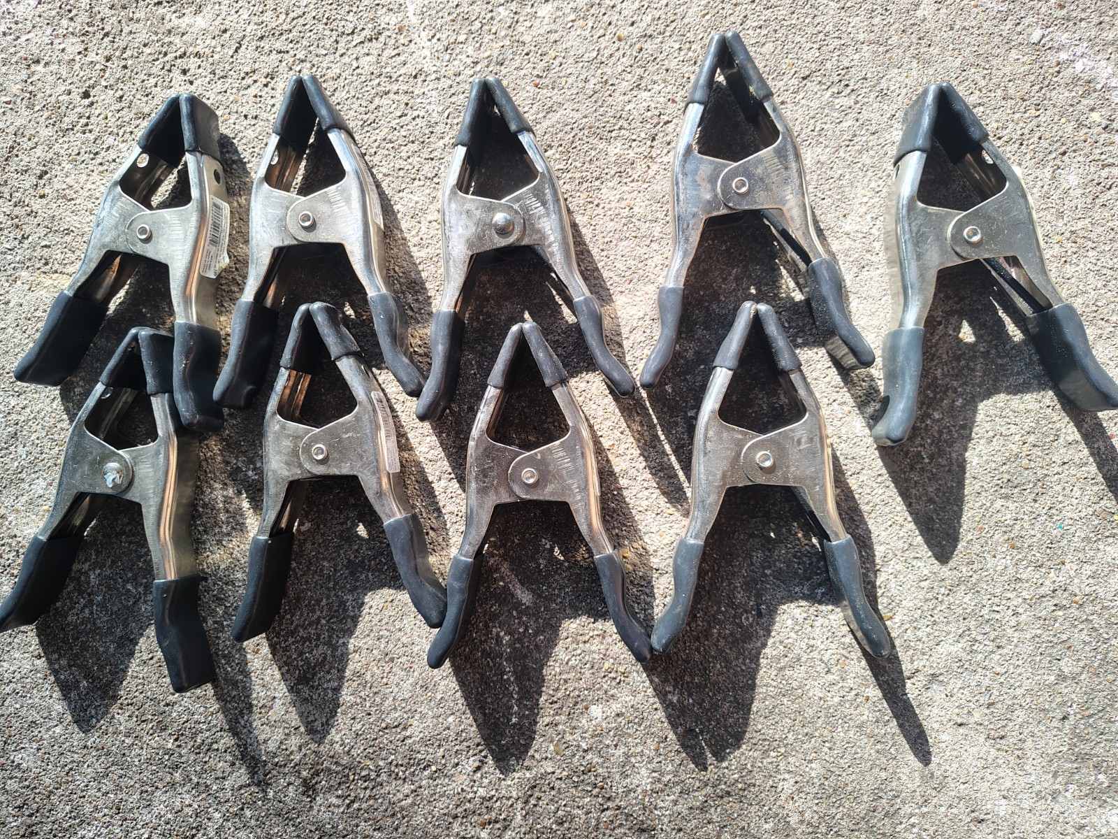 9pc Anvil 2 in. Spring Clamp Heavy Duty 38 Lbs. Clamping Strength gallery