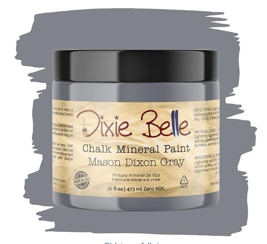Dixie Belle Chalk Paint Mason Dixon Gray - FREE SHIPPING!