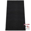 Absorbent Dog Door Mat for Muddy Paws, 60" x 36" 60"L x 36"W x 1" Th Black gallery