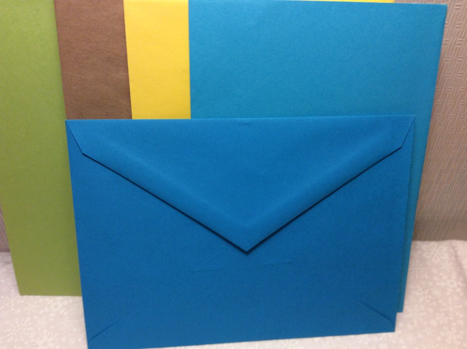RSVP GREETING CARD ENVELOPES LOT 20 NEW 7 inches by 5 inches-4 COLORS gallery