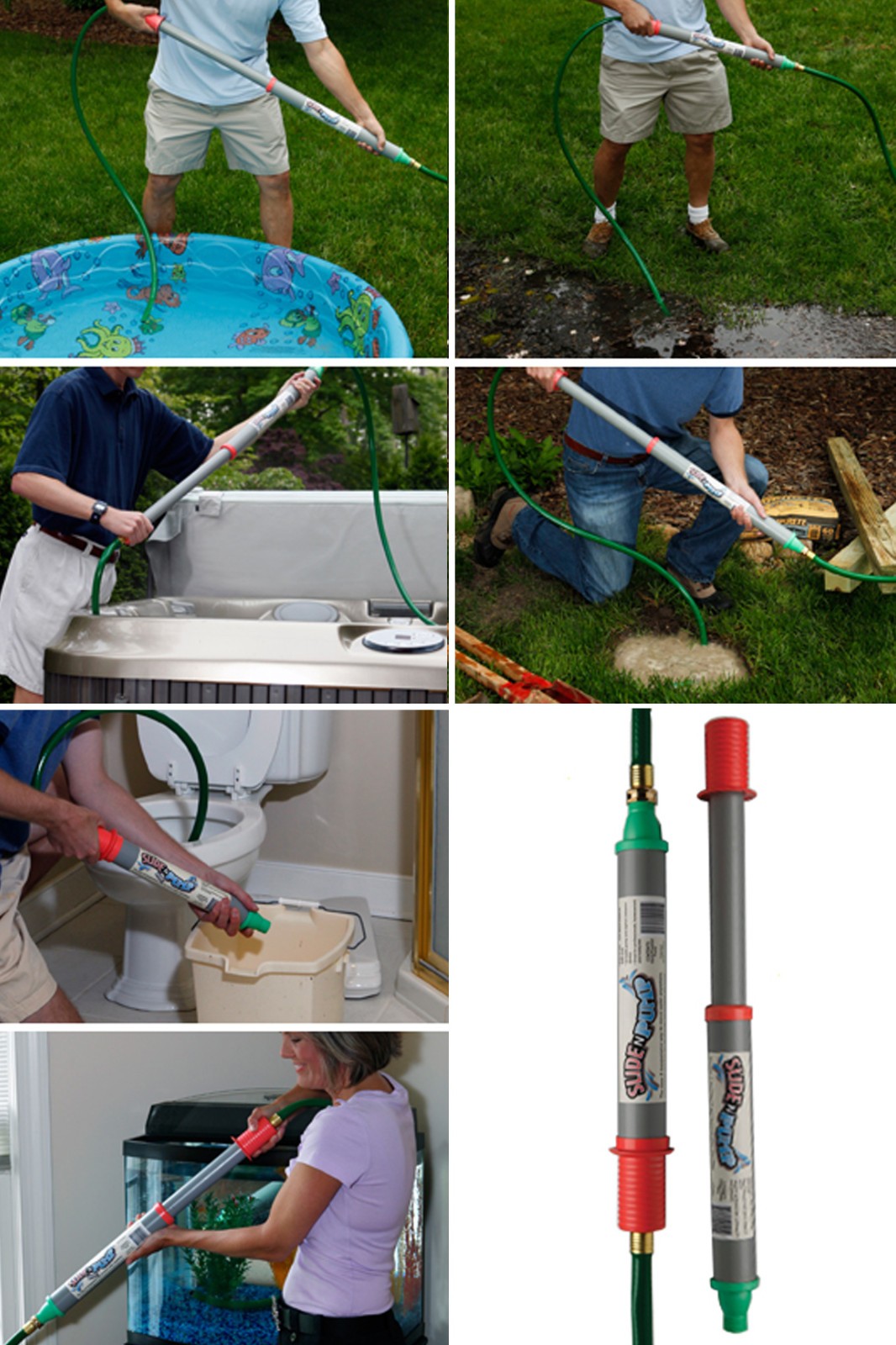 Hand-Powered Pump and Siphon Starter Tool - Slide-N-Pump Mini gallery