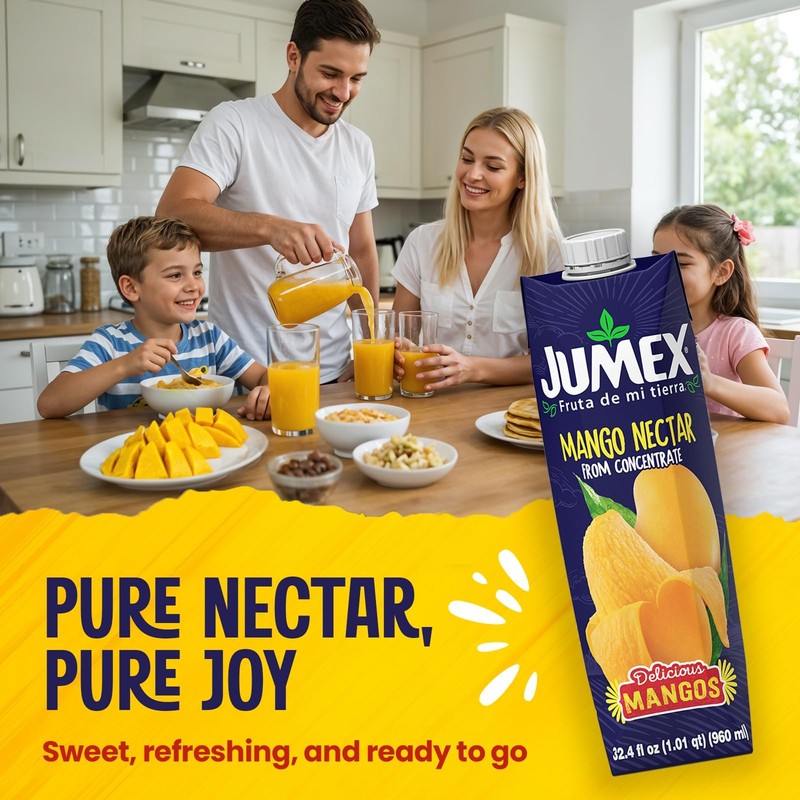 Jumex Mango Nectar - Juice Made with 32.4 Fl Oz (Pack of 12) gallery