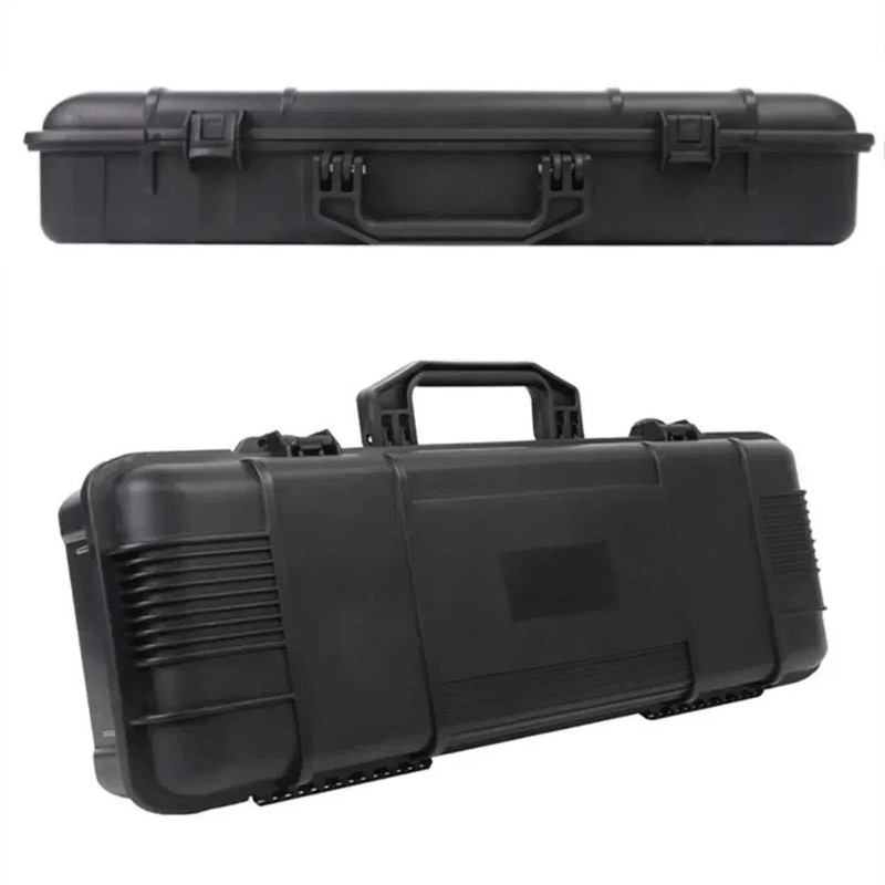 6 Sizes Black Hard Shell PP Toolbox Shockproof Portable Tool Storage Case gallery