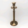 Matte Silver Taper Candle Holder 10.5" 🕯️ BS Handicrafts 10.5 Inch gallery