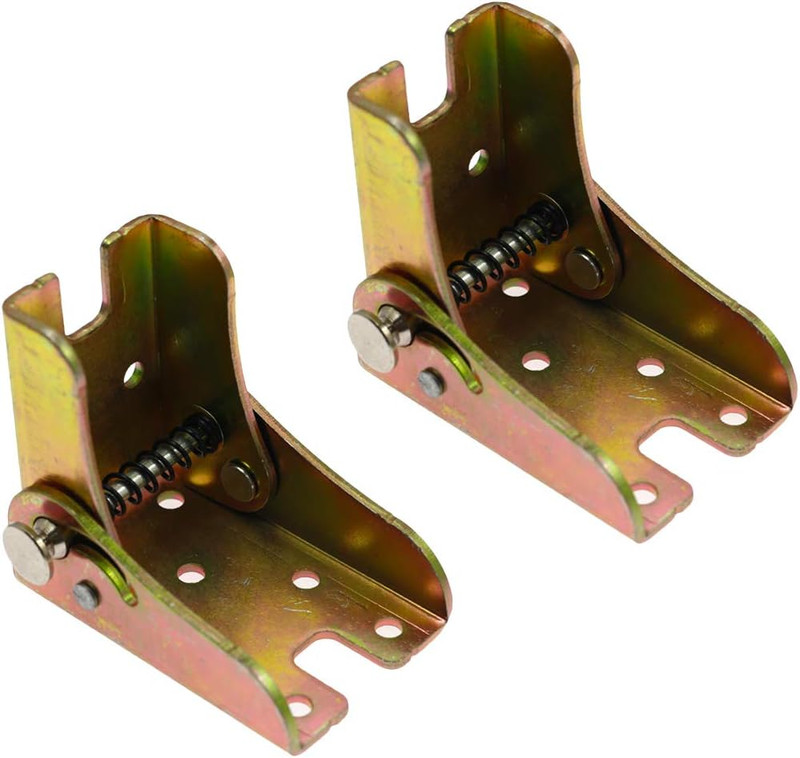 2 Pcs Folding Self Bracket Locking Hinge Heavy Duty Leg Fittings Angle Braces Ex gallery
