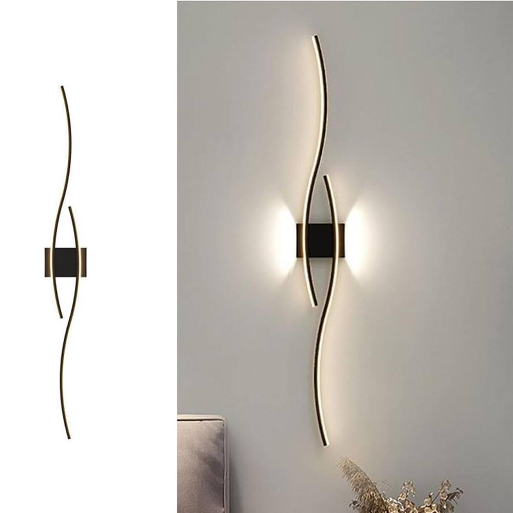 Modern LED Vanity Light Bathroom Light Fixture Over Mirror with Remote Control gallery