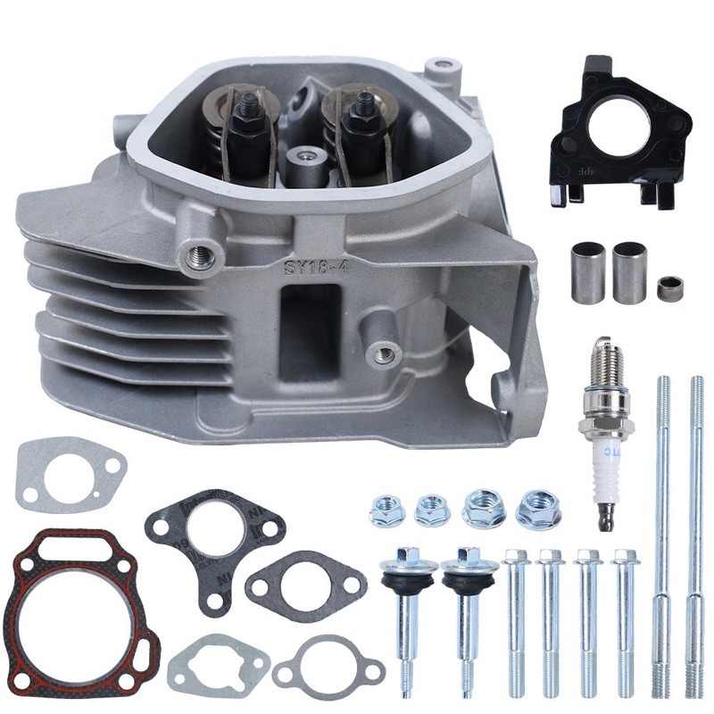 Fully Assembled Engine Cylinder Head w/ Gasket for Honda GX390 13HP GX340 11HP gallery
