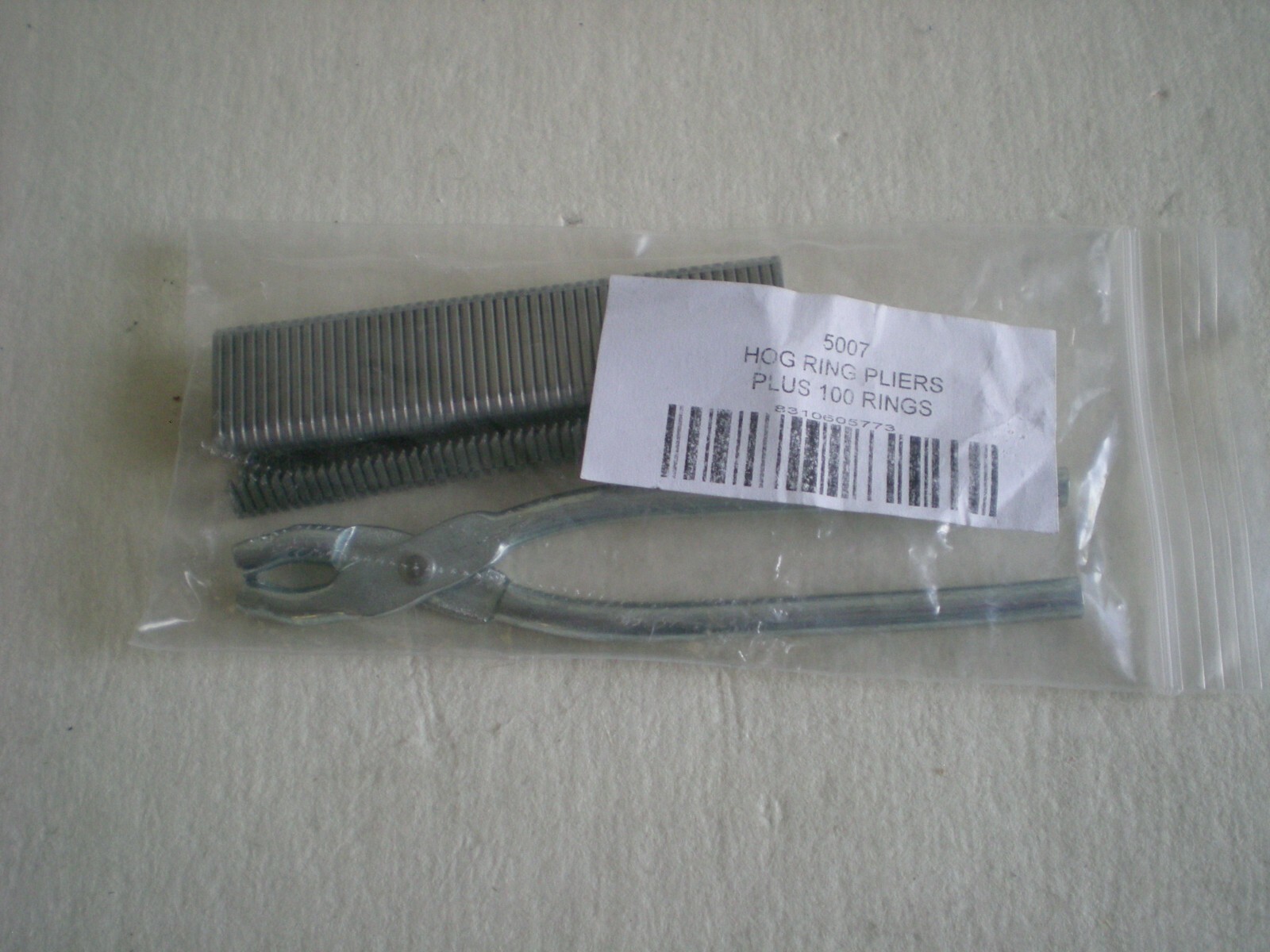 Hog Ring Pliers Kit With 100pcs Rings Tool Set For Seat Cover Upholstery gallery