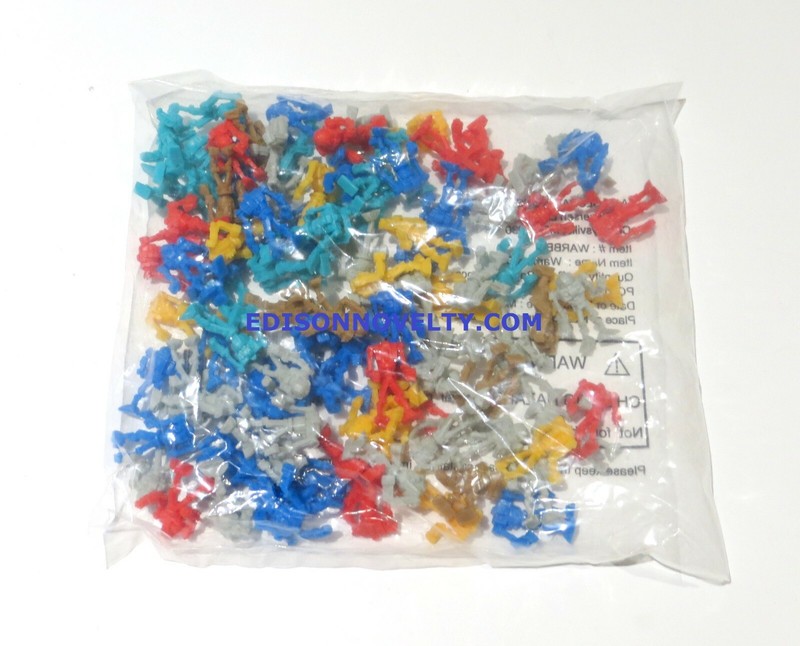 Tiny Warbots Robot Plastic Figures Bulk Pack of 100 gallery