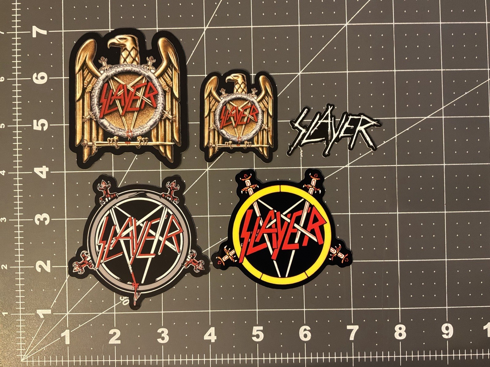 Slayer Stickers 5 Sticker Lot gallery