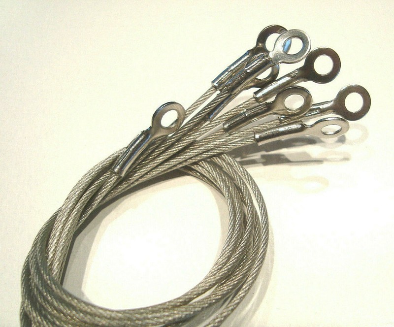 Vinyl coated Cable Length with Eyelets, Cable Size 2.0mm, Eyelet Opening 5.0mm gallery