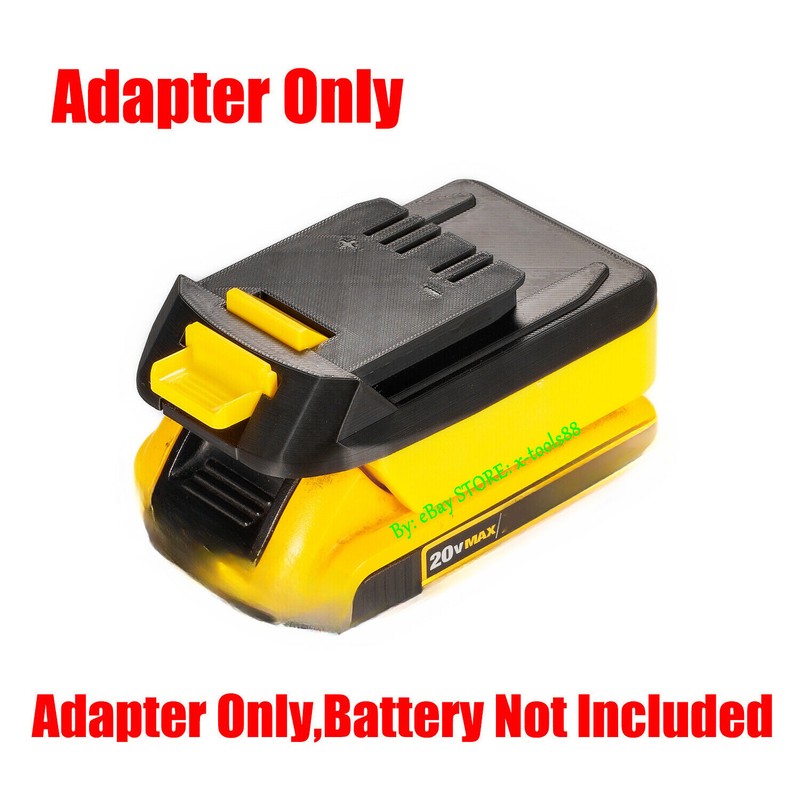 Adapter Suitable for DeWalt 20v MAX Li-lon Battery To CHICAGO ELECTRIC 18v Tools gallery