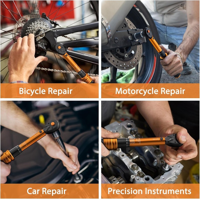 Inch Pound Torque Wrench with Dual Scale 30-220 in-lb (3.3-24.7 Nm) gallery