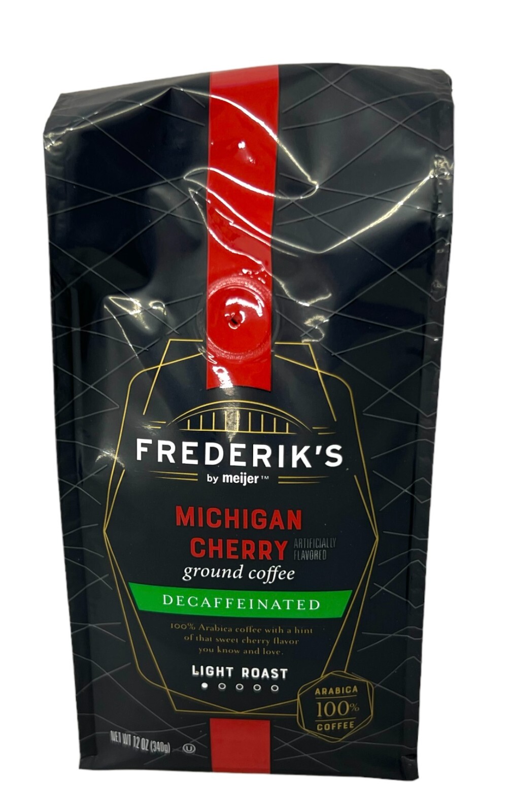 Frederik's Meijer Decaffeinated Michigan Cherry Light Roast Ground Coffee 12 oz gallery
