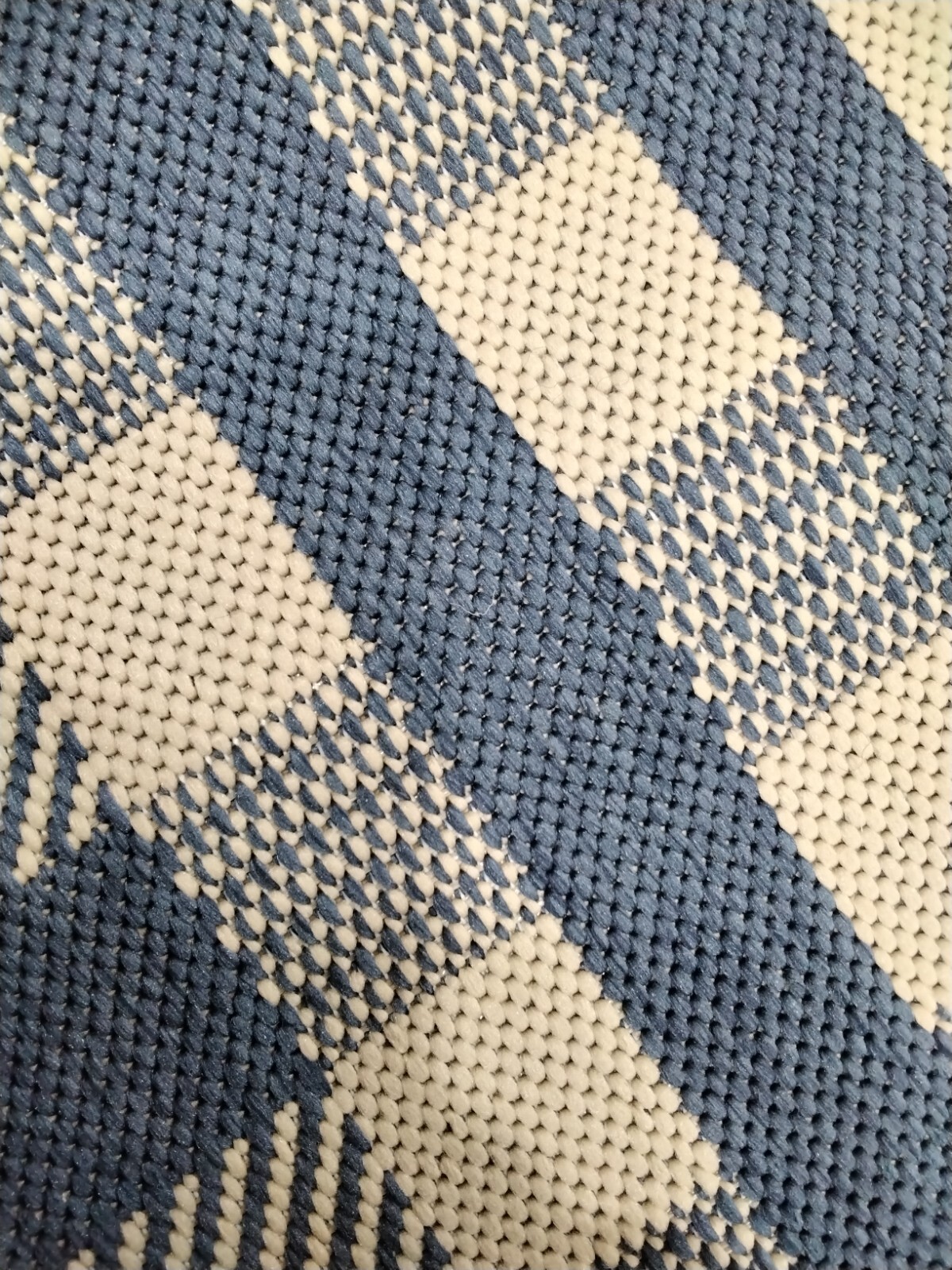 BEIGE / BLUE 6'-7" X 9'-6" Back Stain Rug, Reduced Price 1172755818 CY6201-233-6 gallery