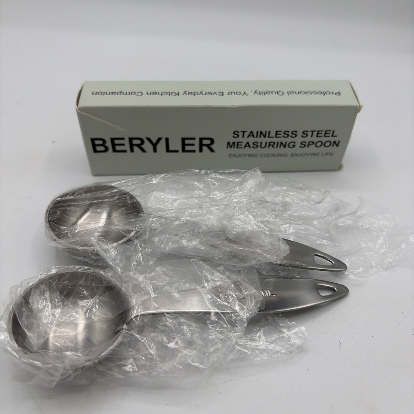 2 BERYLER 1 tbsp 15ml Single Measuring Spoon Stainless Steel gallery