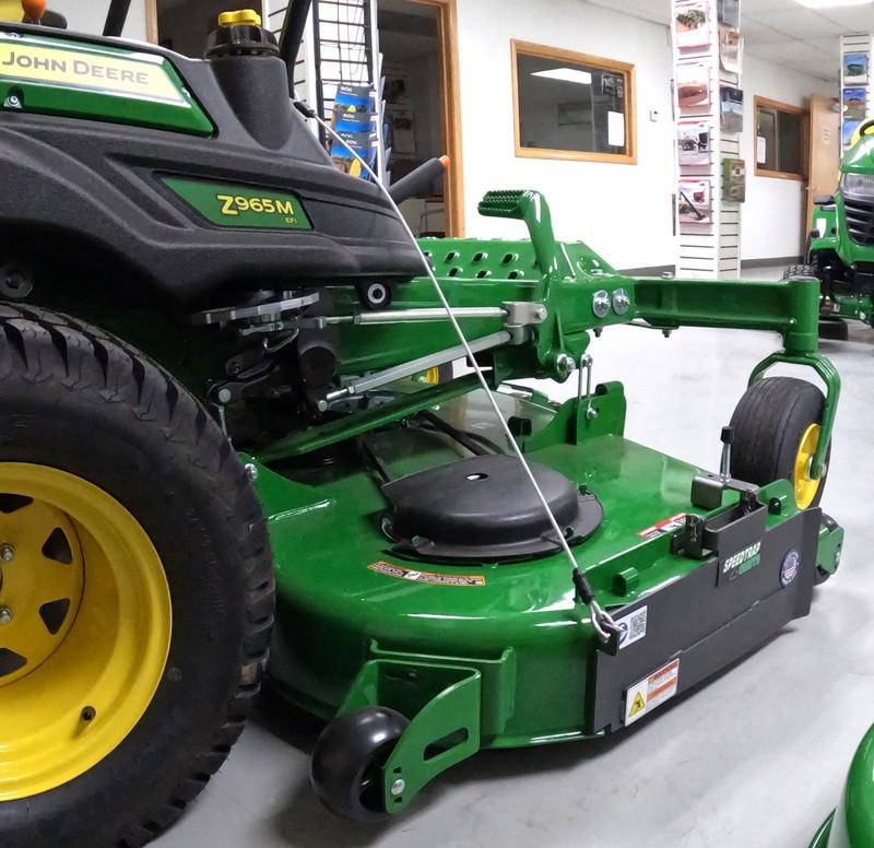 Speedtrap® Chute Blocker John Deere® ZTrak® Z970R 60" & 72" No drilling gallery