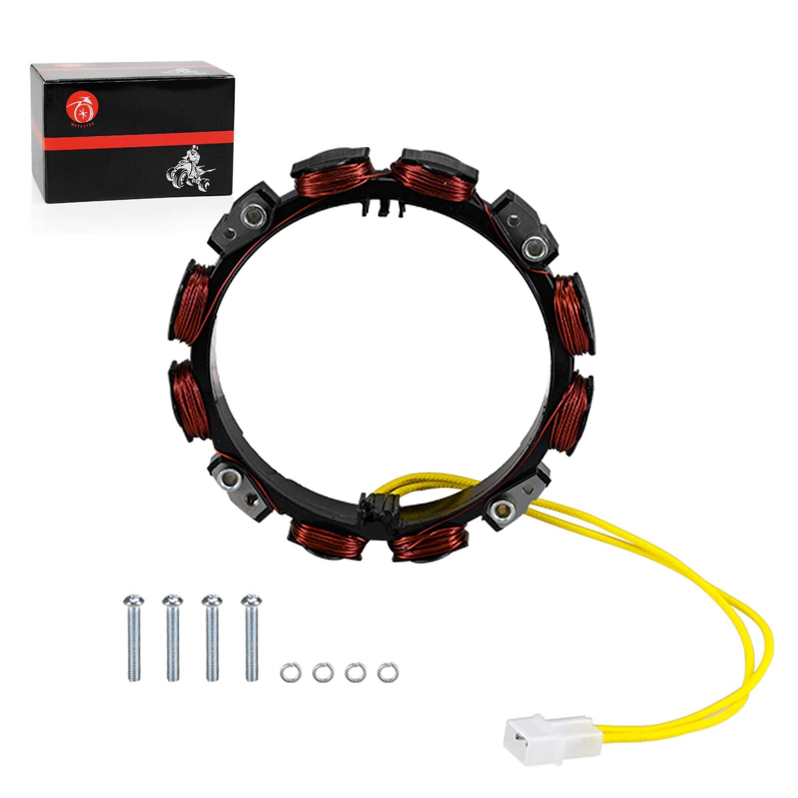 Alternator Stator Coil 2Pin For Briggs & Stratton Engines 10-16 Amp 592830 gallery
