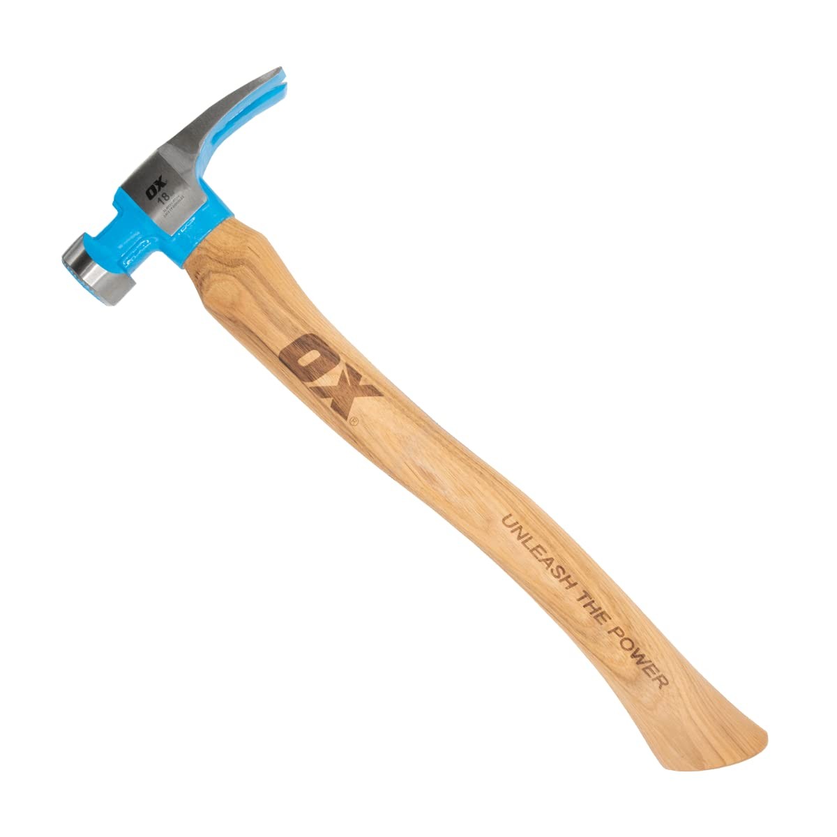 OX Tools Pro Series 22oz Hickory Handle Hammer Straight Claw Milled Face Hammer gallery