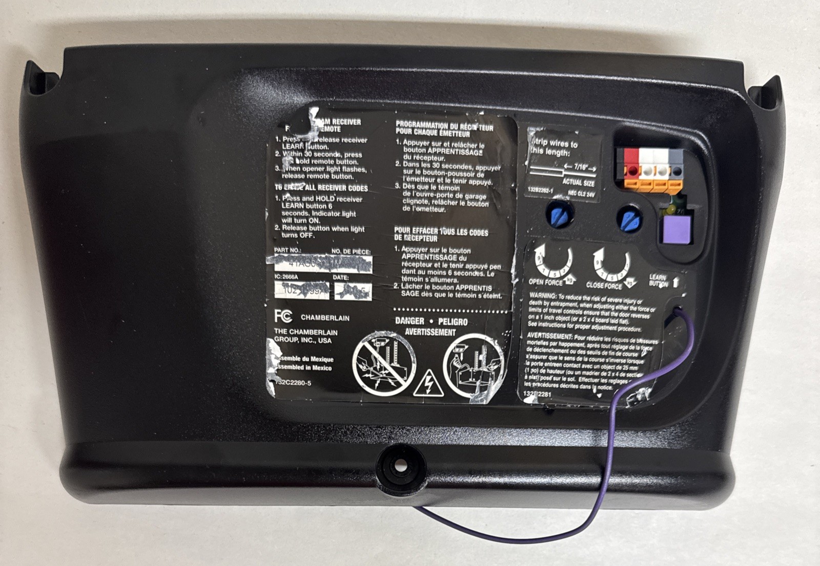 Chamberlain LiftMaster 41AC050-1M Receiver Logic Board Works gallery
