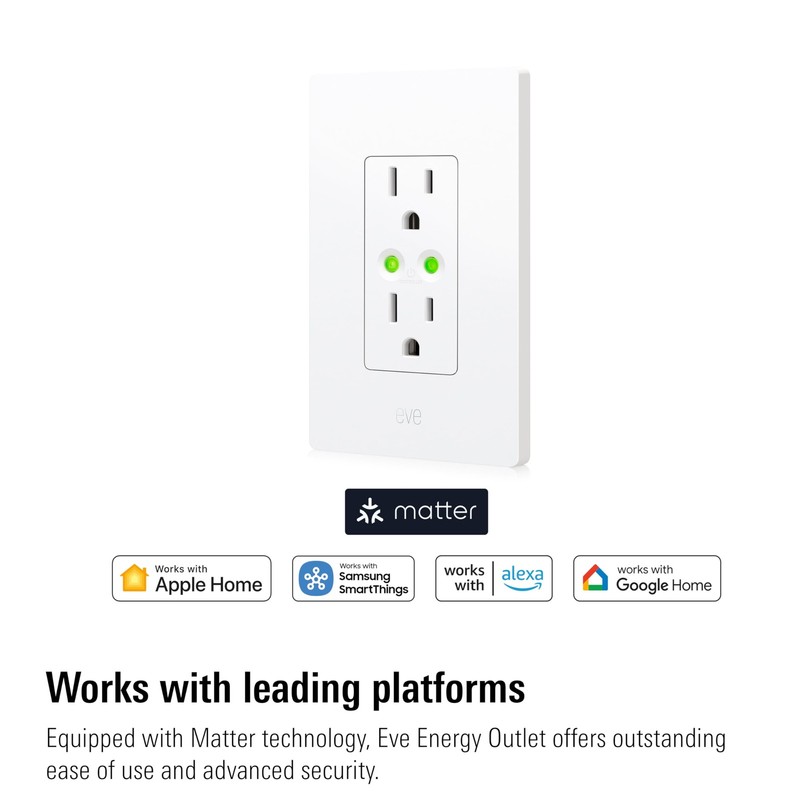 Energy Outlet (Matter) – Smart Outlet & Power Meter, App & Voice Control, No ... gallery