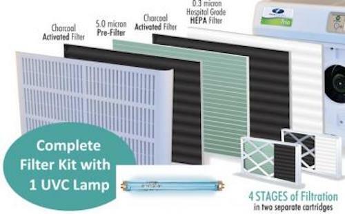 602609500 Replacement Filter & (1) UV Lamp Kit Trio-1000/P Sun-Pure SP-20/C gallery