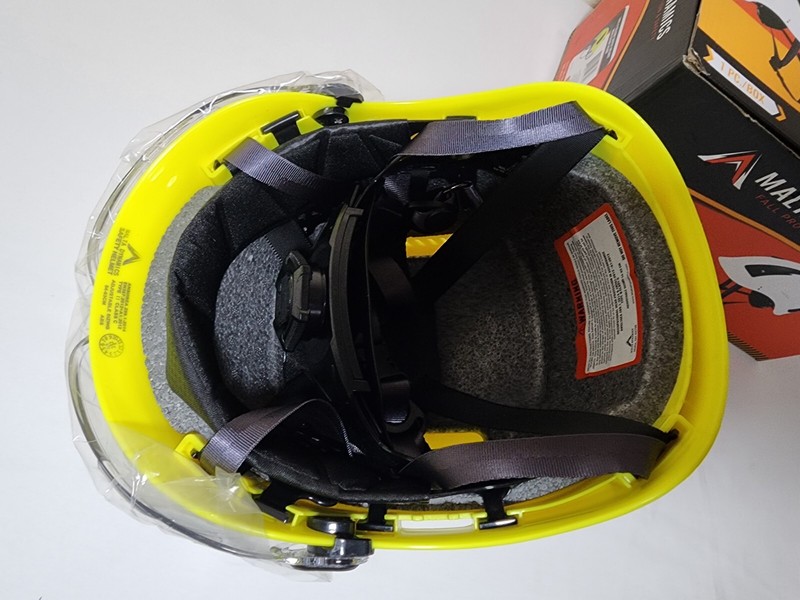 Malta Dynamics Apex Type 2 Class C Top Side Protection Safety Helmet Visor gallery