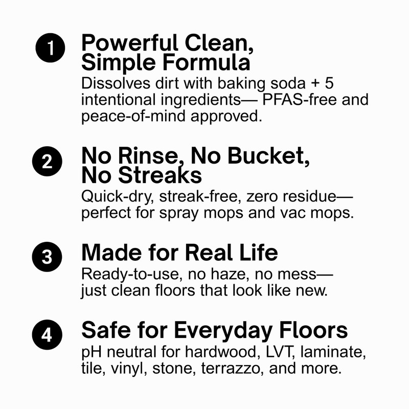 Quick Shine Multi Surface Floor Cleaner 64oz Ready to Use-Streak Free-No Rinse gallery