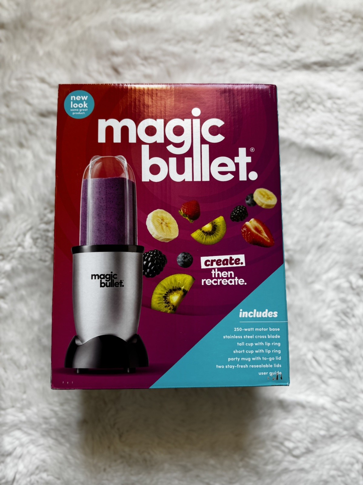 Magic Bullet MBR-1101 18oz Blender - Silver New Kitchen Tool Smoothies, Soup gallery