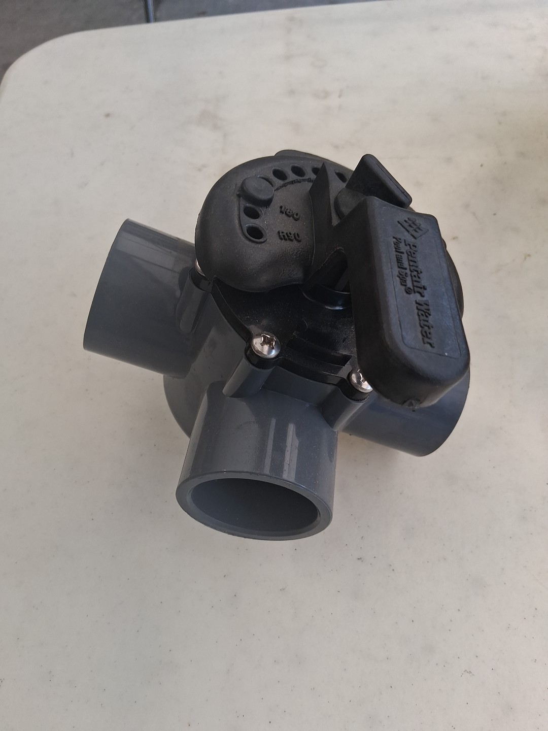 Genuine Pentair Three Port Diverter Valve Flow Control PVC 263028 2"x2"x2" gallery