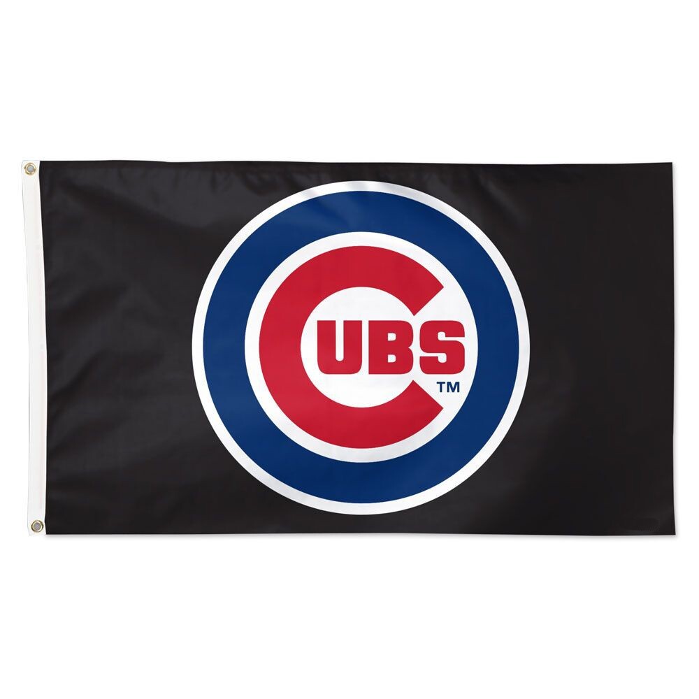 Chicago Baseball Team Memorable Black Flag 90x150 cm 3x5 ft Cubs Souvenir Banner gallery