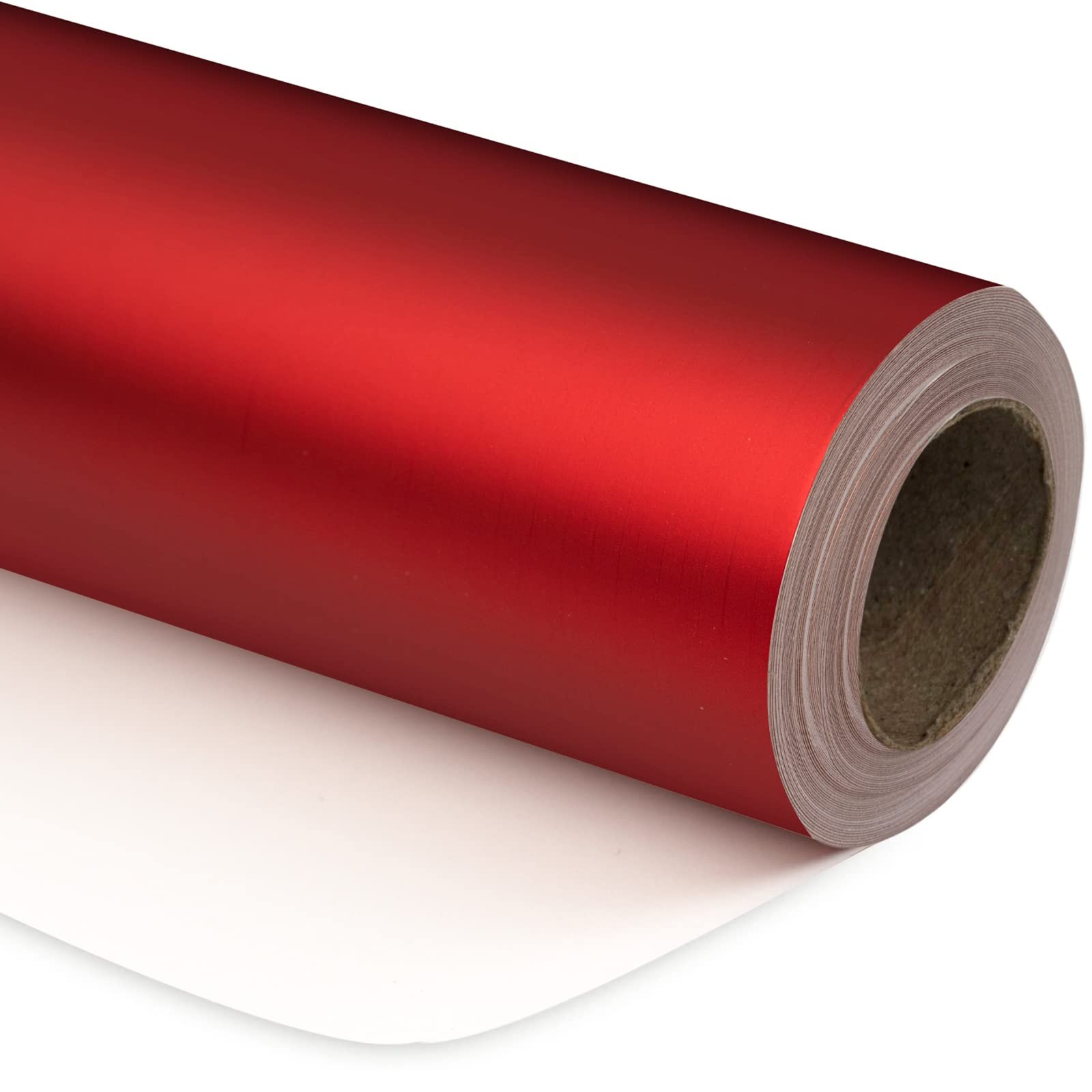 Red Metallic Wrapping Paper - Solid Color Matte Gift Wrap Paper Jumbo Roll Pe... gallery