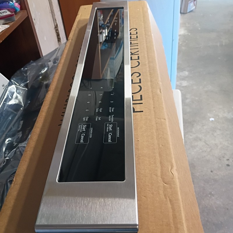 Whirlpool Wall Oven Touch Control Panel Display used. W11093254 gallery