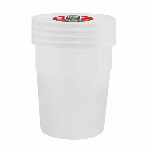 10 Pack Nicole Fantini Deli Containers with Lids 86oz Plastic Food Storage Cups gallery