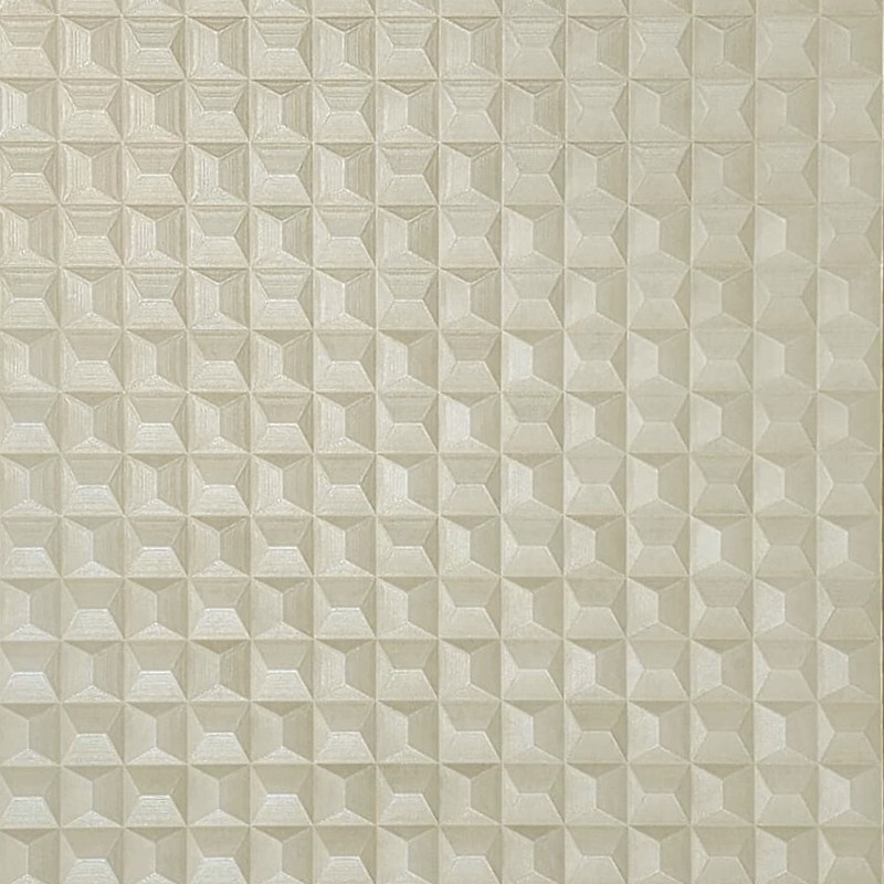 Yellow gold metallic illusion dimensional square textured geometric Wallpaper 3D gallery