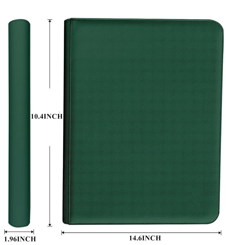 40 Pockets Graded Card Binder, Toploading PSA Slab Holder Album, PU Leather G... gallery
