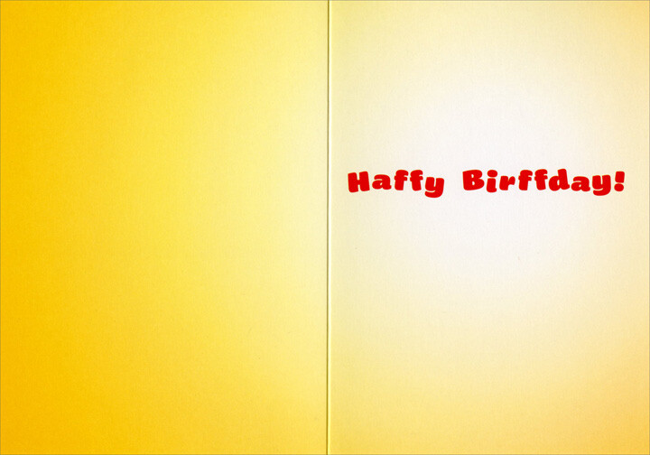 Chipmunk Roasts Marshmallow Funny Birthday Card - Greeting Card by Avanti Press gallery