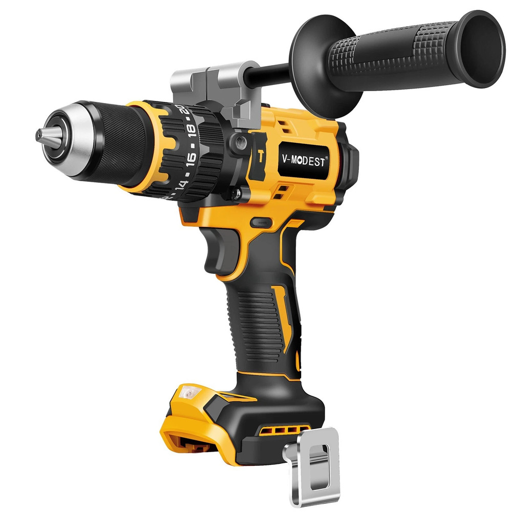 1/2" Brushless Cordless Hammer Drill/Driver For DEWALT 20V MAX Battery