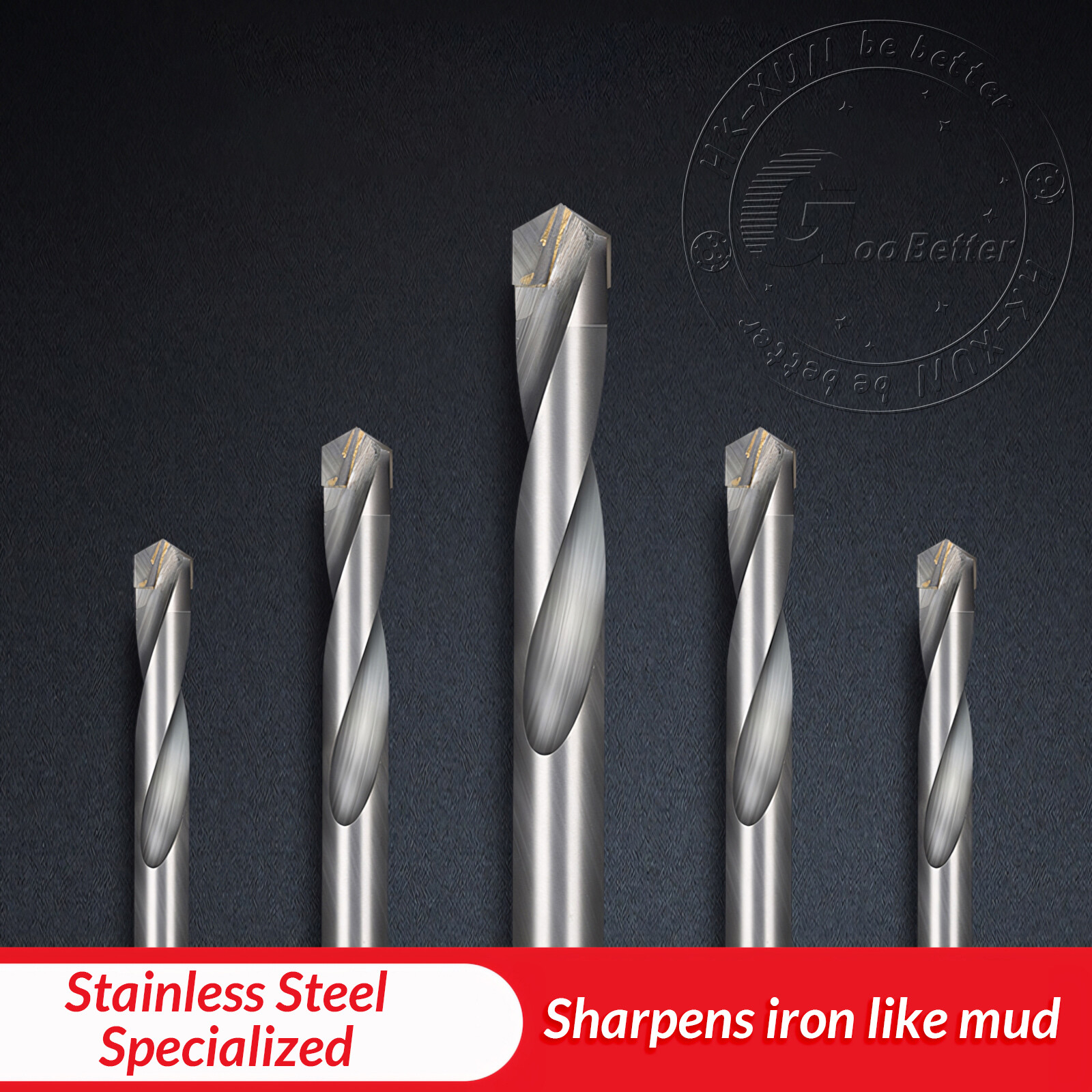 Stainless Steel Solid Carbide Carbide Tip TCT Drill Bits Twist 3mm-16mm gallery