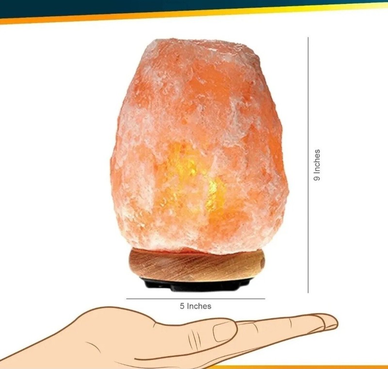 Salt Lamp with Dimmer Switch 5-7 Lbs gallery