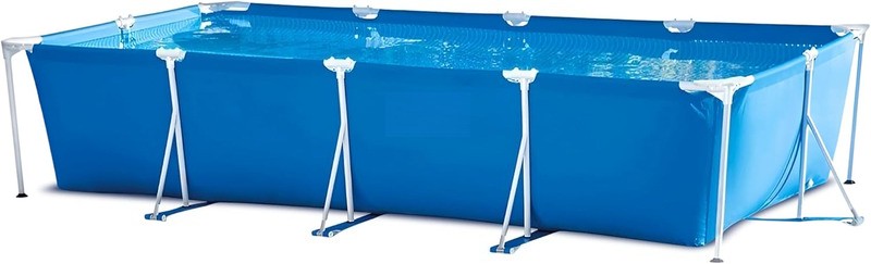 Rectangular Frame 14 Ft 9 in X 7 Ft 3 in X 33 in above Ground Pool, Swimmi gallery