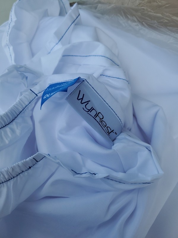 WynRest Microfiber Queen Fitted Sheet 60x80x15" White New Fast Shipping gallery