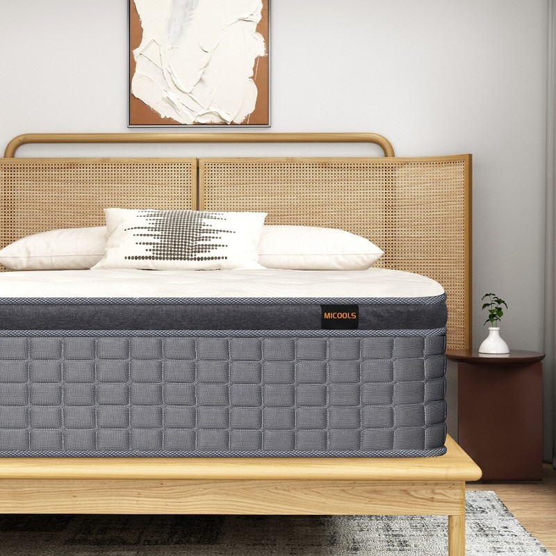 MICOOLS 12 Inch Mattress Twin Full Queen King Bed Size Luxury Mattresses 7 Zone gallery