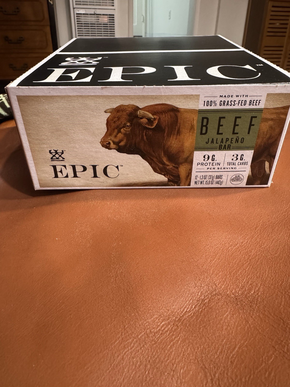 EPIC Bars Beef Jalapeno 12 Packs , Keto & Paleo Friendly 7/08/2026 gallery