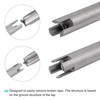 Tap Extractors Set M5-M12 8-10#-1/2" 3/4 Flutes Broken Stripped Screw 5pcs gallery