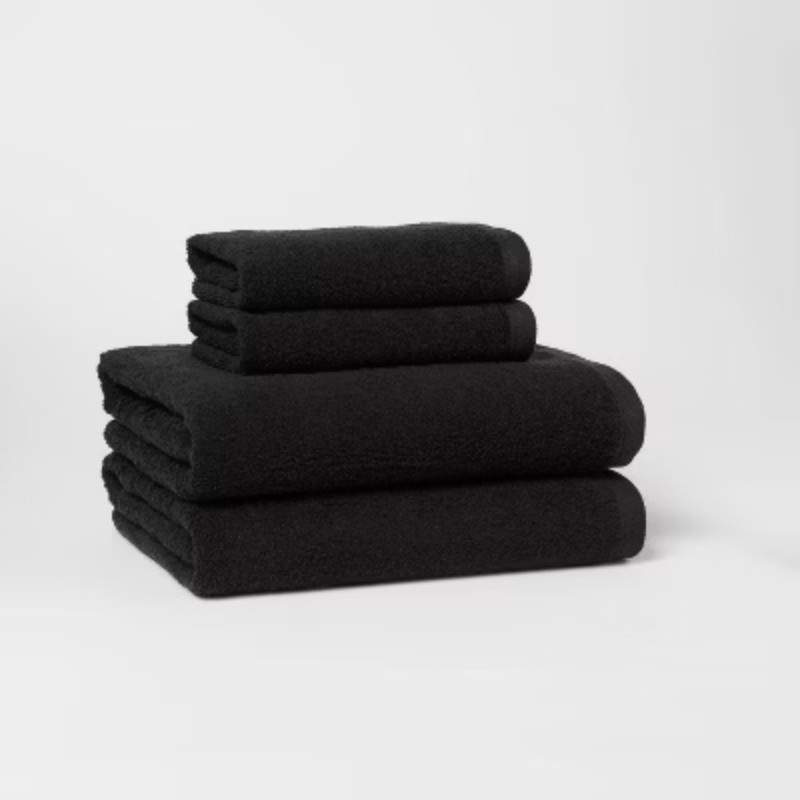 4pk Antimicrobial Assorted Bath and Hand Towel Set gallery