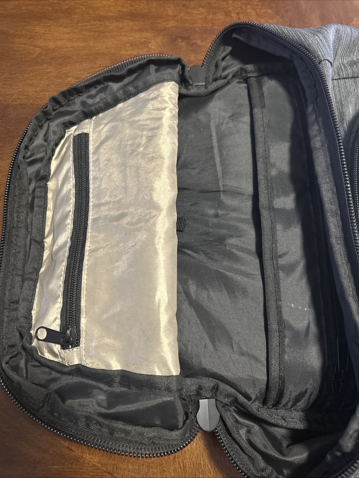 Hiking Backpack Gray Black Snow Canvas The Mission Pack 2