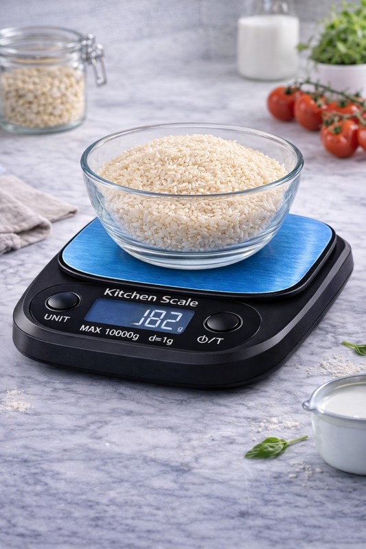 Smart Digital Kitchen Scale 10kg 1g Precision LCD Food Scale Easy Tare gallery