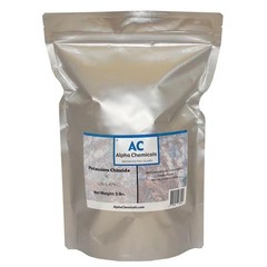 Potassium Chloride – KCl – 5 Pounds – 99%+ Pure